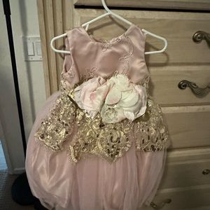Baby dress first birthday or wedding